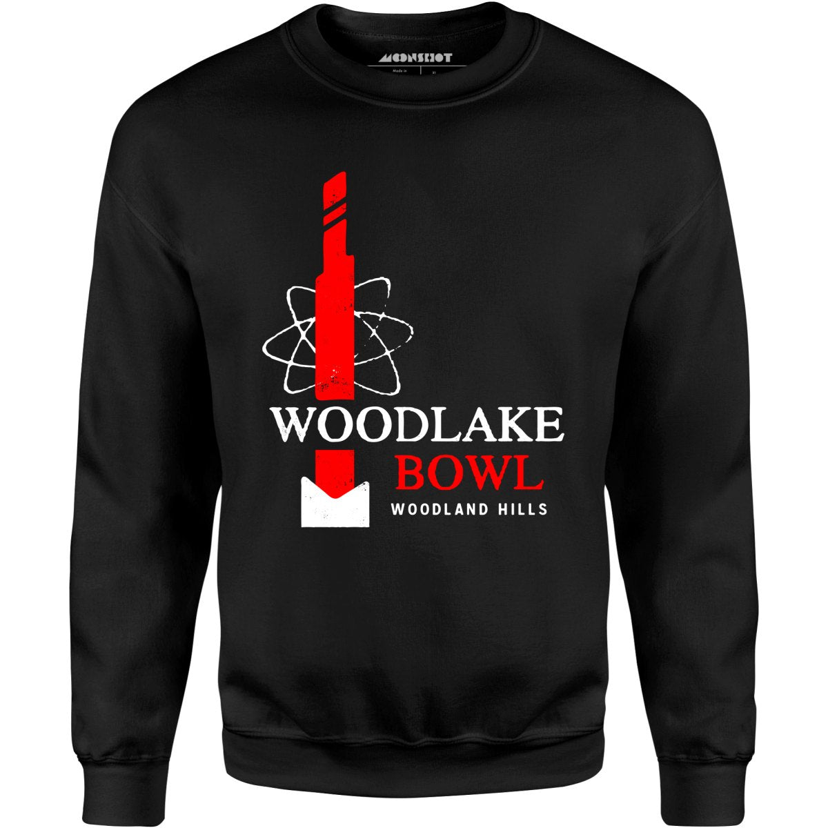 Woodlake Bowl - Woodland Hills, CA - Vintage Bowling Alley - Unisex Sweatshirt