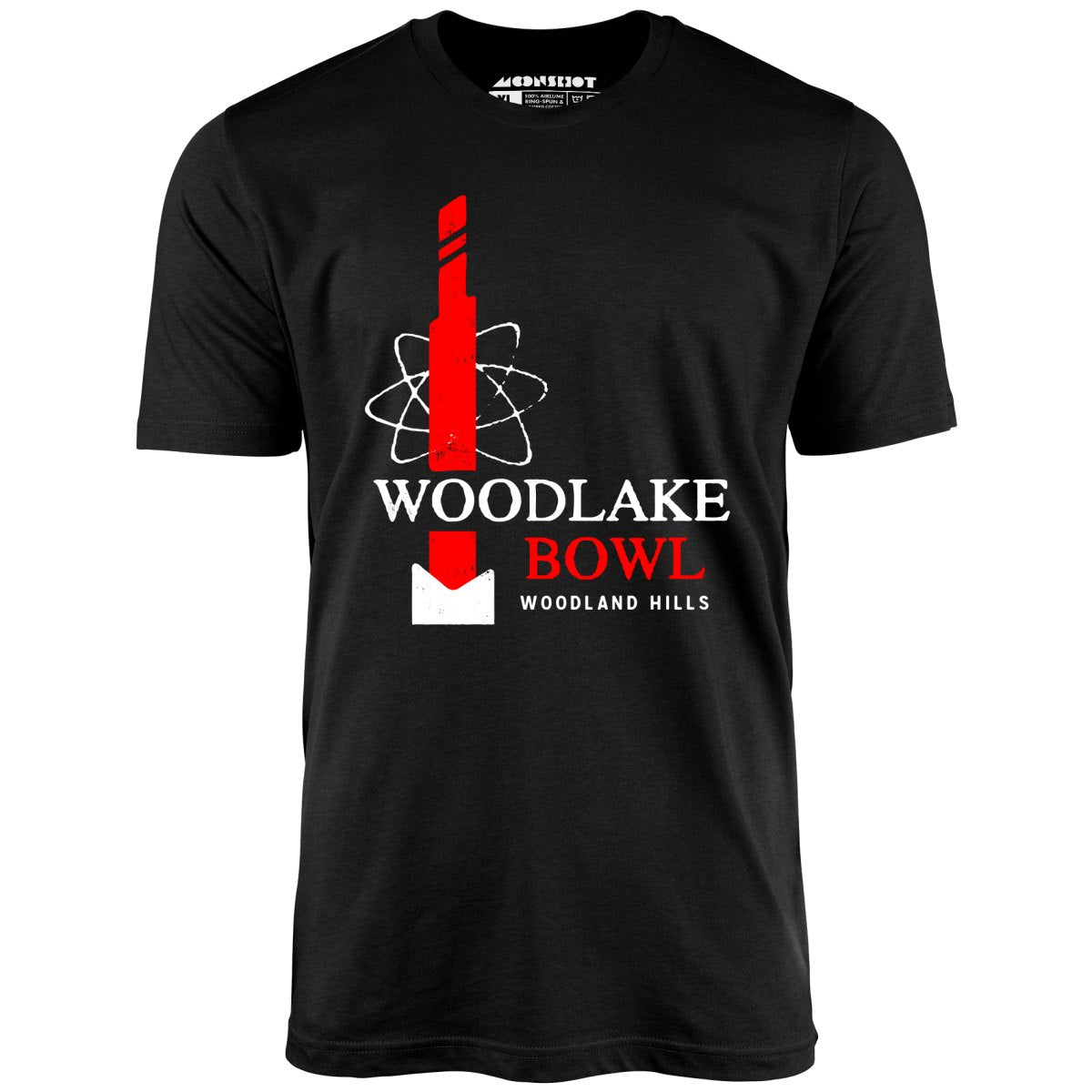 Woodlake Bowl - Woodland Hills, CA - Vintage Bowling Alley - Unisex T-Shirt