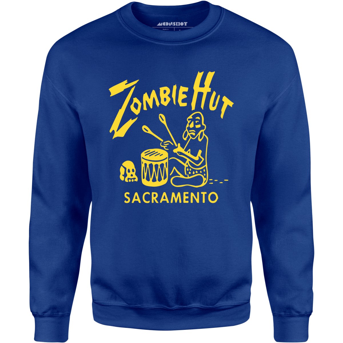 Zombie Hut - Sacramento, CA - Vintage Tiki Bar - Unisex Sweatshirt