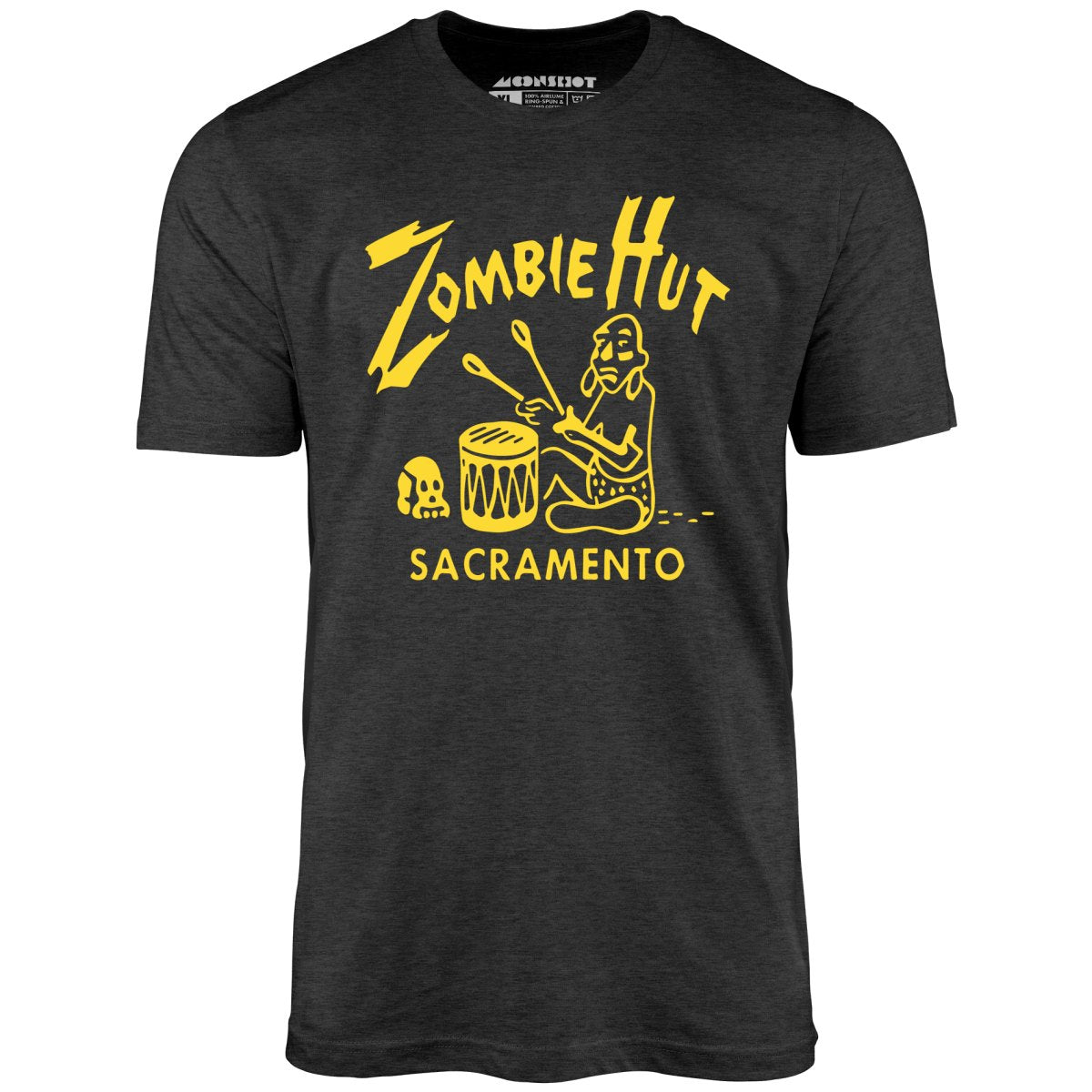 Zombie Hut - Sacramento, CA - Vintage Tiki Bar - Unisex T-Shirt