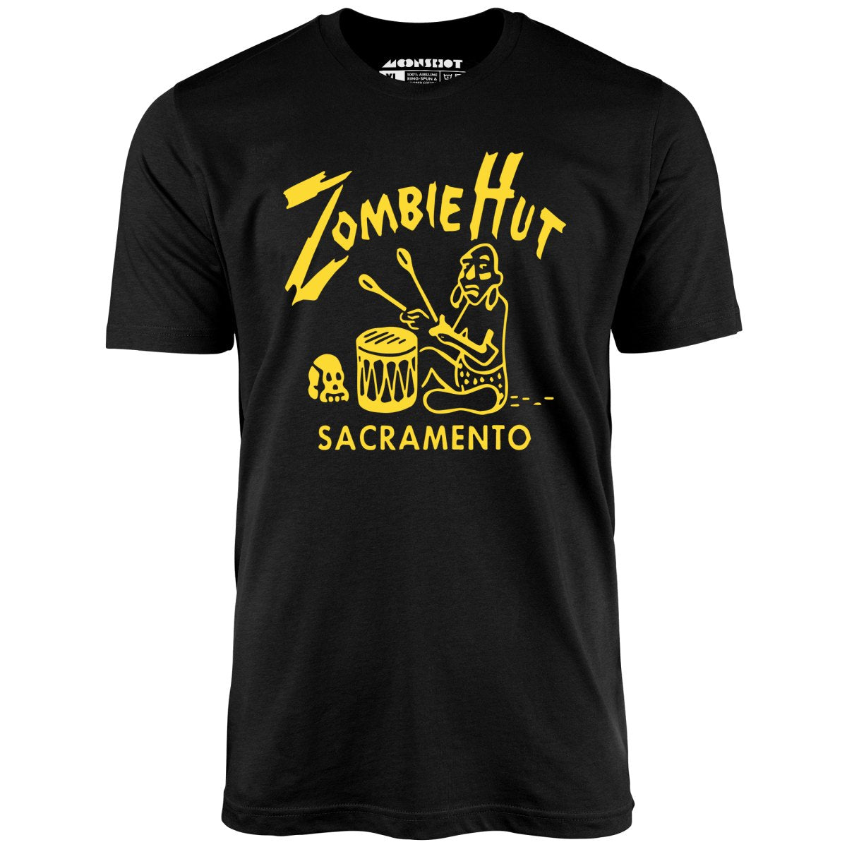 Zombie Hut - Sacramento, CA - Vintage Tiki Bar - Unisex T-Shirt