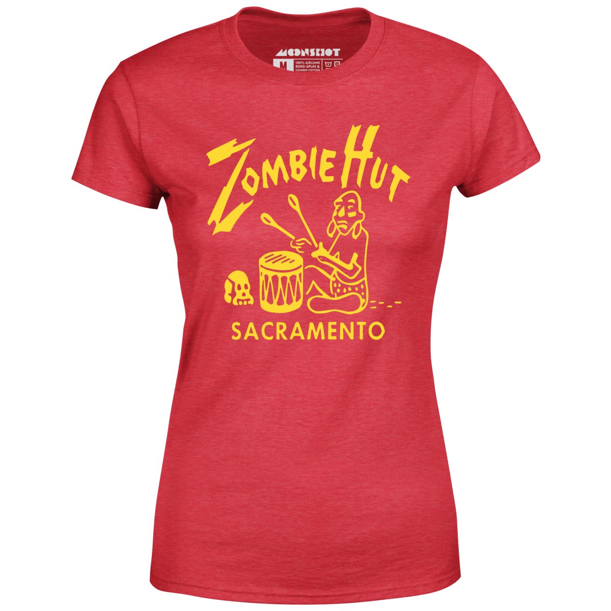 Zombie Hut - Sacramento, CA - Vintage Tiki Bar - Women's T-Shirt