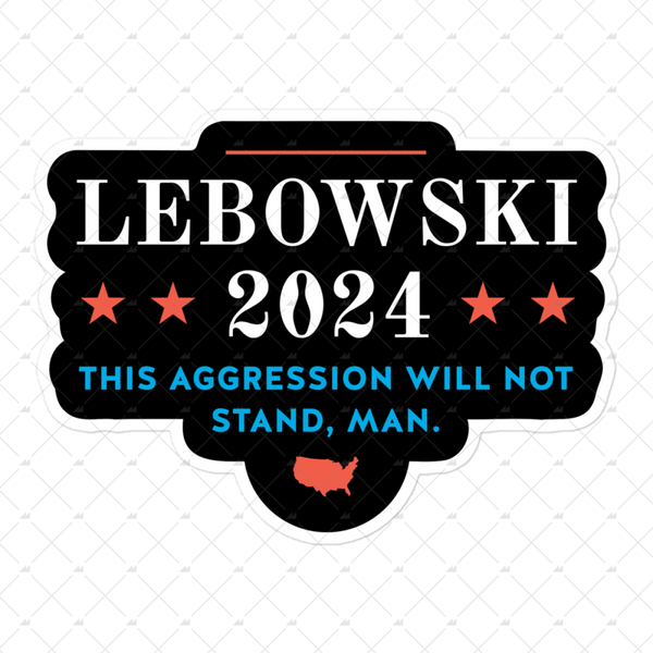 Lebowski 2024 Sticker m00nshot