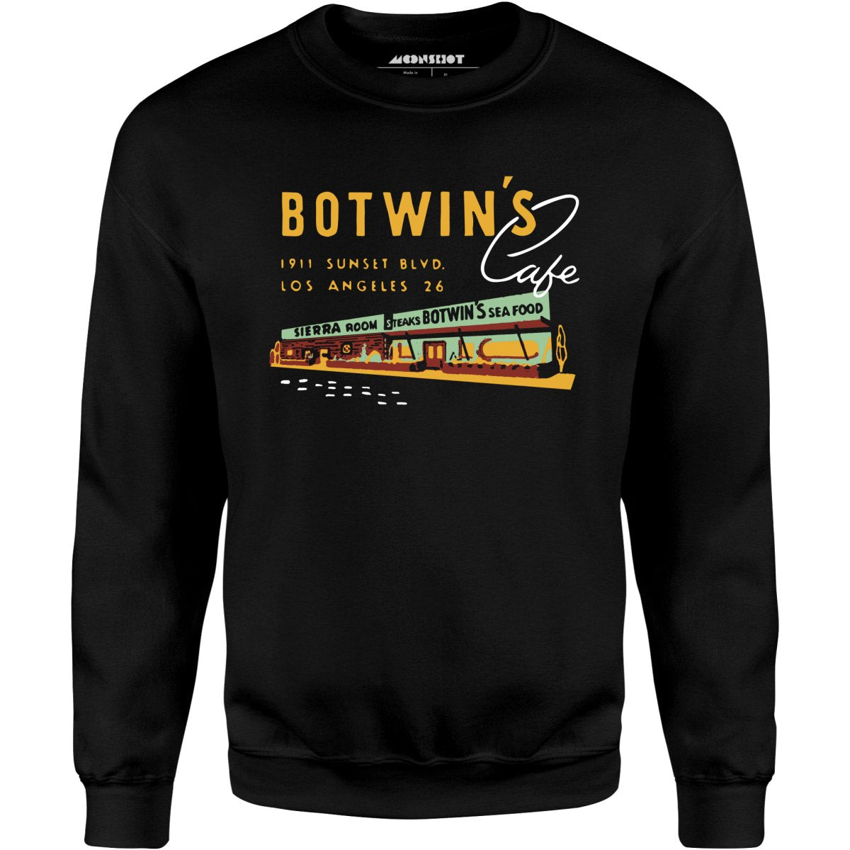 Botwin's Cafe - Los Angeles, CA - Vintage Restaurant - Unisex Sweatshirt