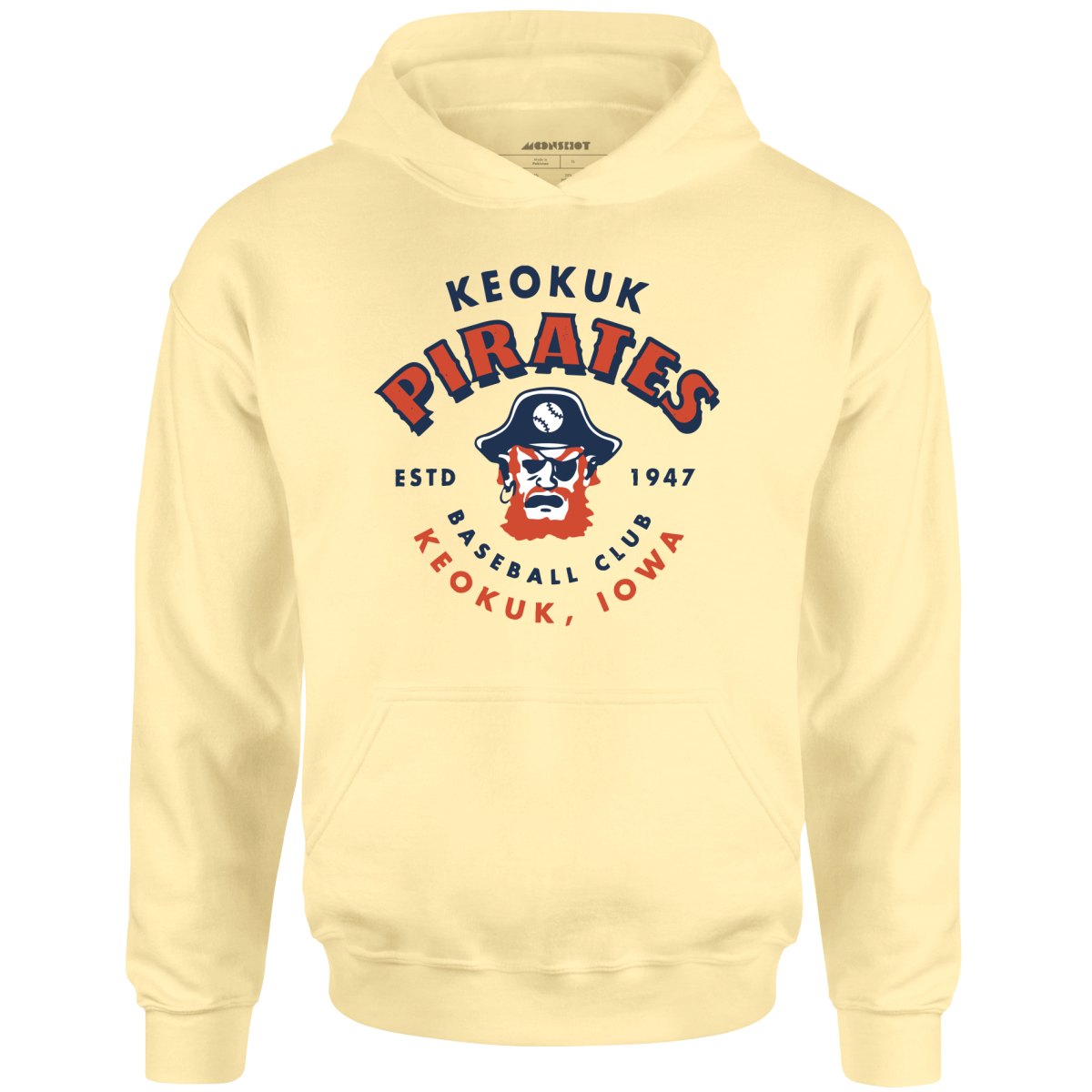 Keokuk Pirates - Iowa - Vintage Defunct Baseball Teams - Unisex Hoodie –  m00nshot