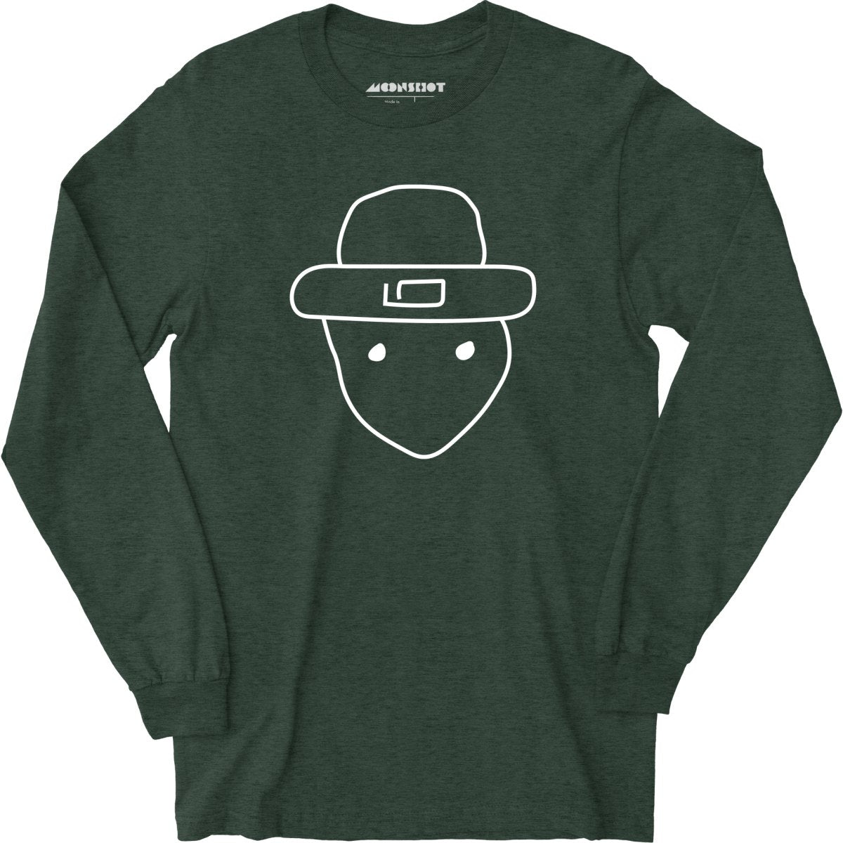 Leprechaun Sketch - Long Sleeve T-Shirt