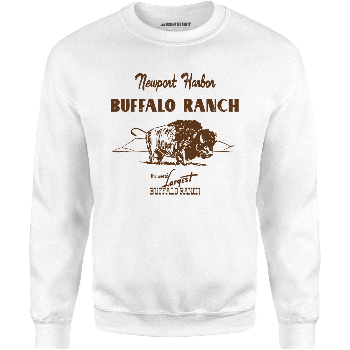 Newport Harbor Buffalo Ranch - Newport Beach, CA - Unisex Sweatshirt