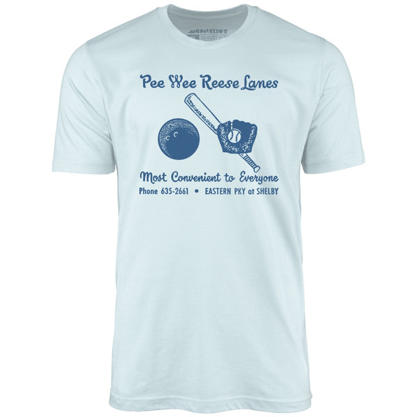 Pee Wee Reese Lanes (Blue) Unisex Short Sleeve T-Shirt Navy / M