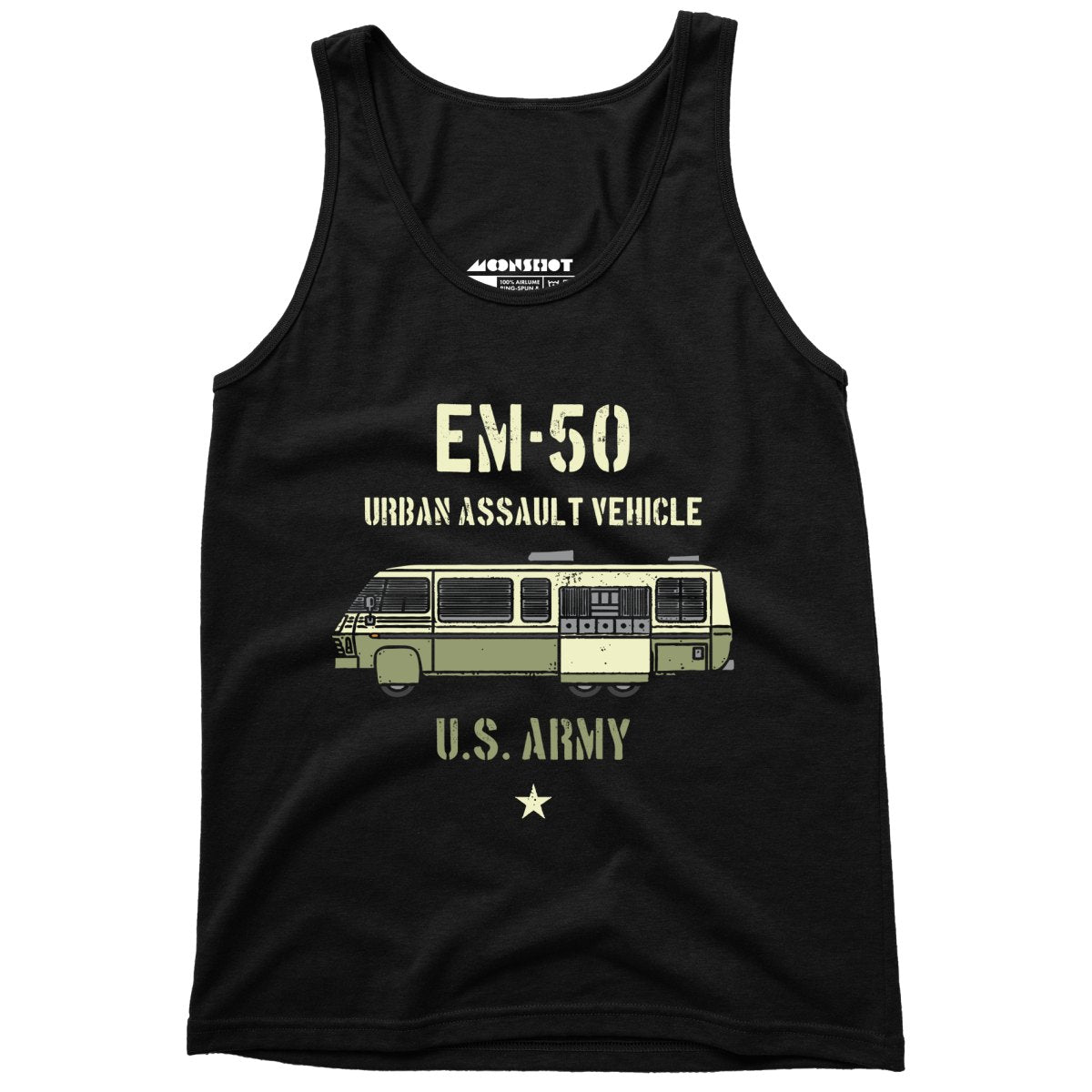 Stripes EM-50 Urban Assault Vehicle - Unisex Tank Top