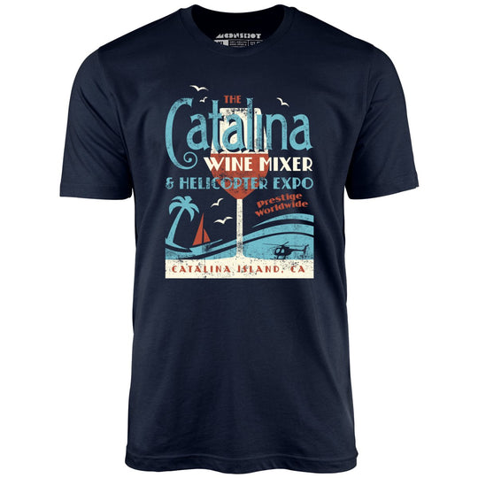 The Catalina Wine Mixer & Helicopter Expo - Midnight Navy - Full Front